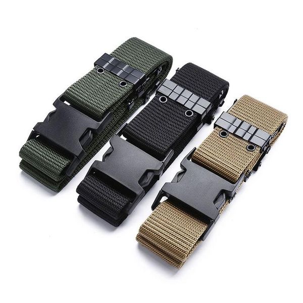 

waist support military camouflage tactical belt us army special forces heavy duty belts thickening 5.5cm wide, Black;gray