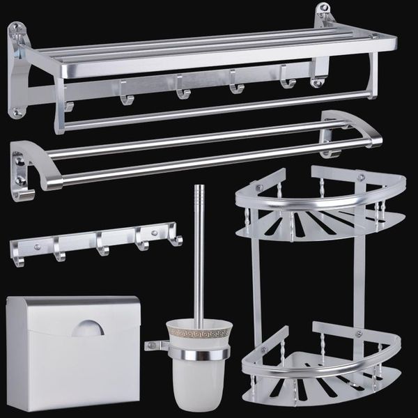 

towel racks space aluminum pendant fine polishing bathroom hardware kit