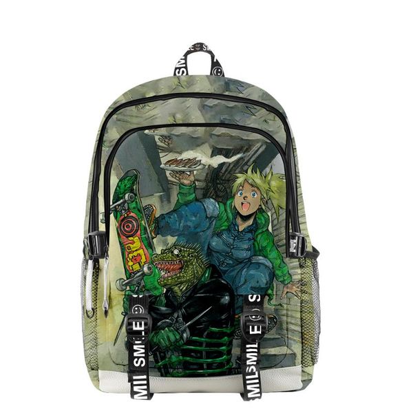 

backpack dorohedoro merch 3d printing men women oxford school bag fashion style teenager girl child travel