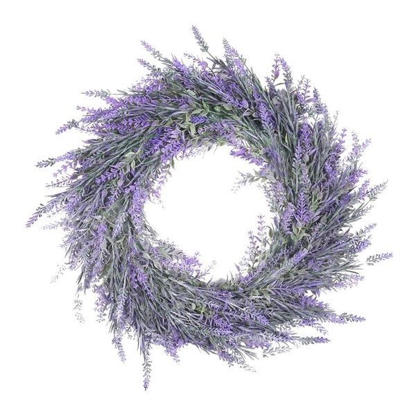 

decorative flowers & wreaths large lavender wreath base flower farmhouse garland front door wall hanging for wedding home decor