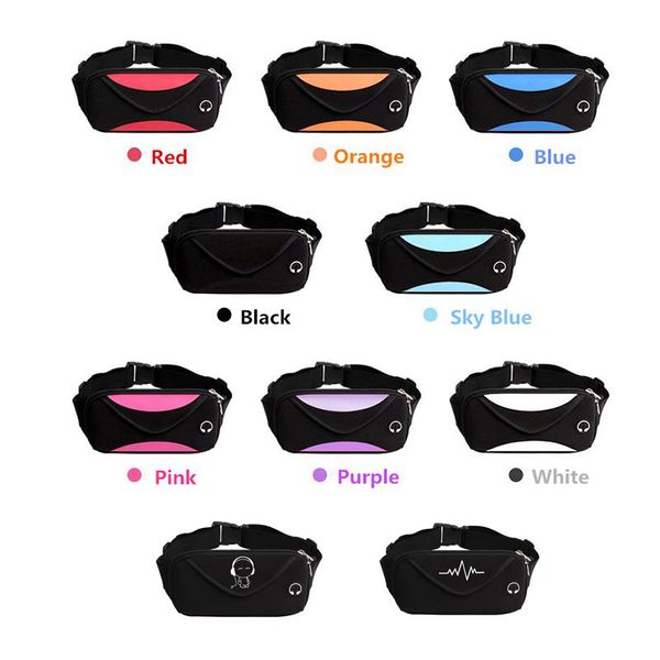 

waist bags men printed women casual fashion travelling belt bag fanny waistbag mobile phone biking pack bum
