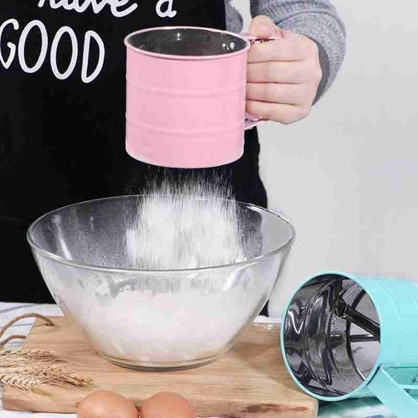 

baking & pastry tools kitchen sieve cup powder flour mesh knife cake for cakes decorating bakeware