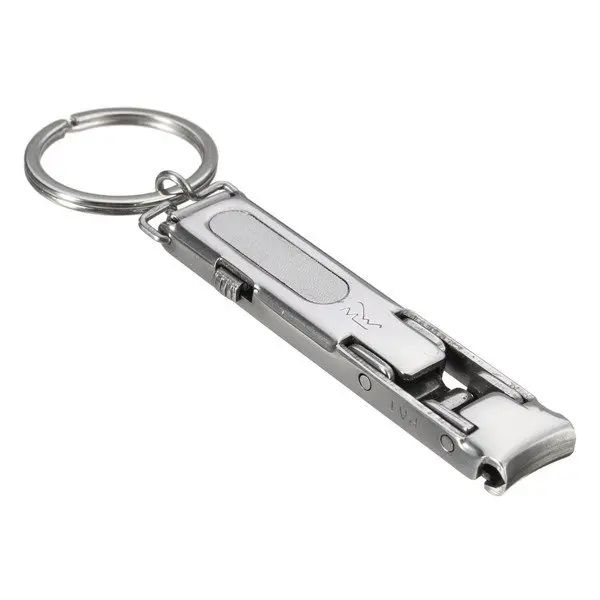 

key ring ultra thin nail clipper pedicure manicure care tool light weight cutting compact cutter