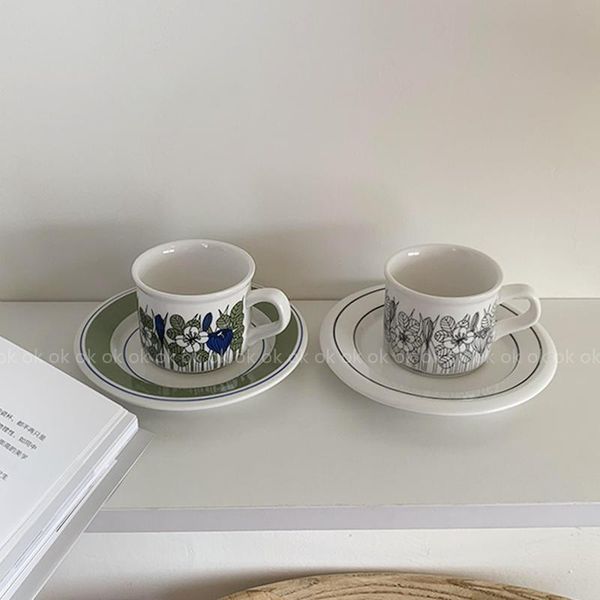 

modern coffee cup and saucer set ceramic travel japanese tea cute cups eco friendly tazas originales drinking glasses bd50cs & saucers