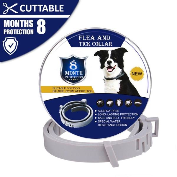 

dog collars & leashes flea tick prevention collar for cat anti mosquitoes repellent insect long protection puppy pet