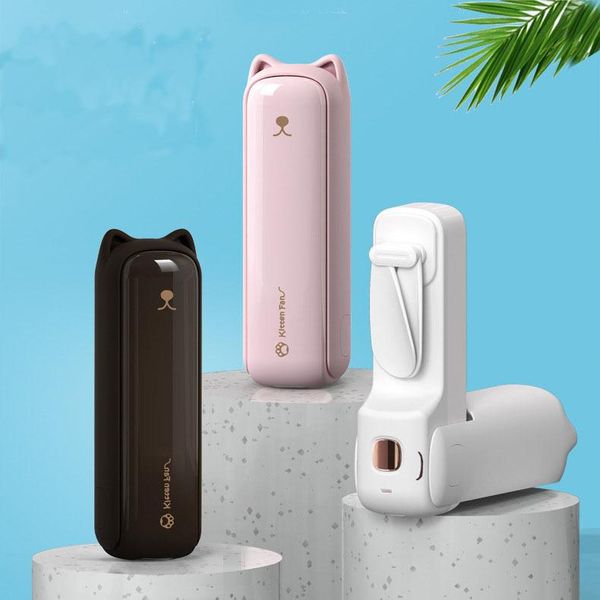 

electric fans z40 mini fan portable 4800mah enduring silent foldable usb rechargeable with power bank and function
