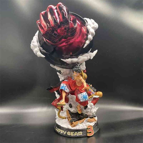 

pirate king handmade gk and country of the three stalls road flying big fist ape king gun electroplated color statue model ornament