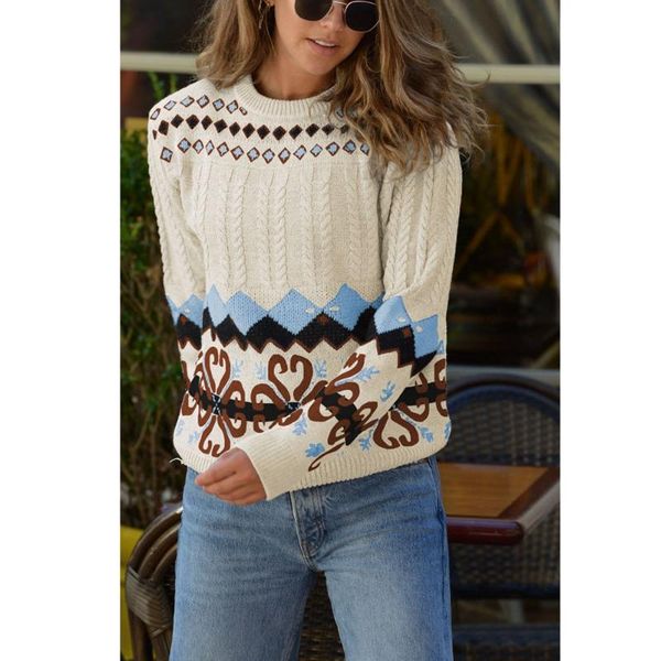 

women's sweaters women sweater knitted autumn winter loose sweet pull femme knit pullover, White;black