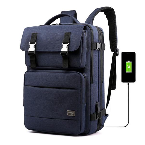 

backpack 40l large capacity travel backpacks men usb charge lapfor teenagers multifunction male school bags