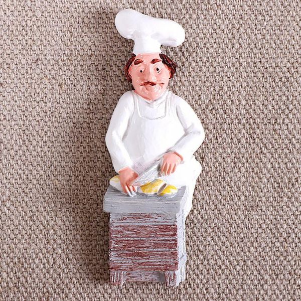 

fridge magnets accessories mini travel souvenir magnet 3d resin gift wall chef cook kitchen decoration portable crafts room home cute