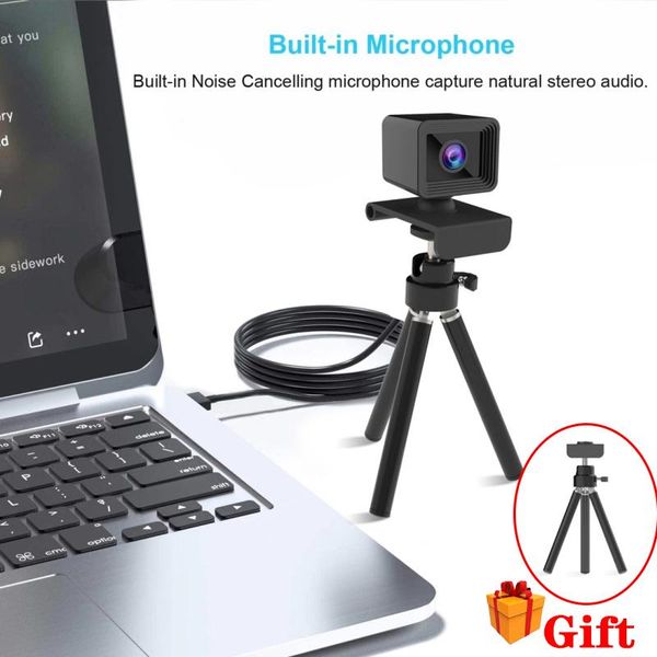 

webcams fixed focus 1080p full hd usb webcam built-in microphone high-end video call camera computer peripherals pc lapweb #1