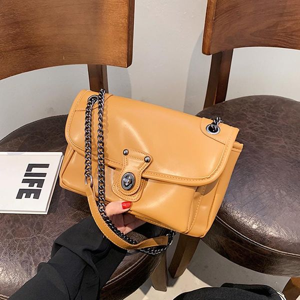 

evening bags women's bag design messenger korean pu leather luxury designer handbag female bolsas crossbody chain shoulder for women