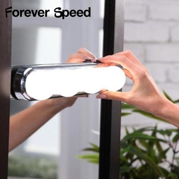 

compact mirrors led vanity makeup mirror lights make up light super bright 4 bulbs portable cosmetic kit battery powered
