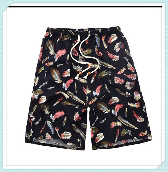 2021 футбол шорты летний горячий стиль хлопчатобумажные и льняные напечатанные большие брюки пляж мужские свободные Matias BB333