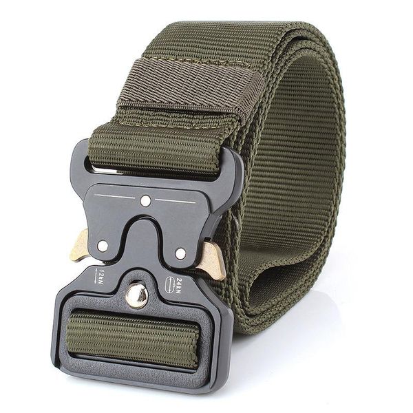 

equipment army belt men safety knock off heavy duty combat tactical belts molle nylon waistband adjustable ceintures, Black;brown