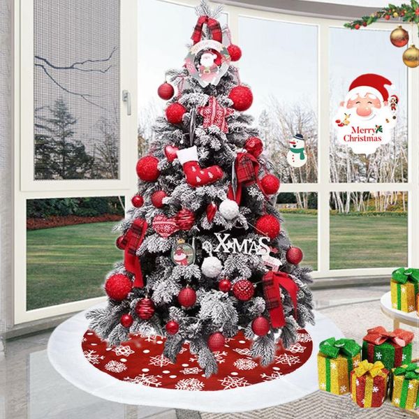 

christmas decorations tree skirt carpet floor party decoration door mat