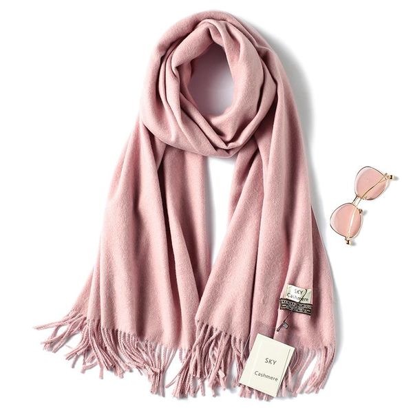

scarves wool like cashmere scarf for women hijab scarfs ladies silk, Blue;gray