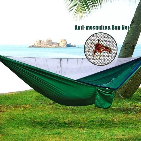 

outdoor camping camouflage awning hammock with mosquito net hanging bed for hunting tourist shelter sleeping swing canopy suit tents and she