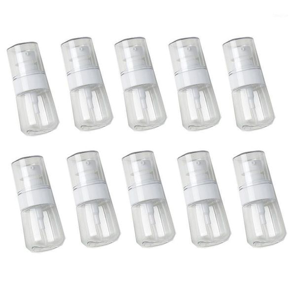 

10pcs30ml travel plastic perfume empty small spray bottles storage & jars