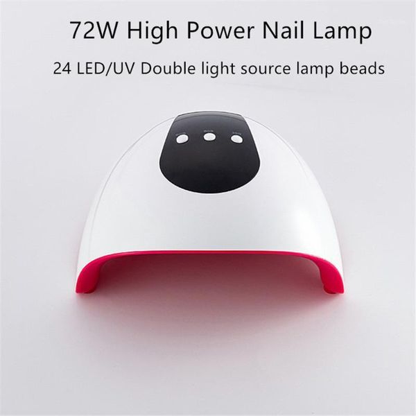 

nail lamp infrared intelligent induction 24 pcs led/uv double light source beads dry quickly and efficiently1