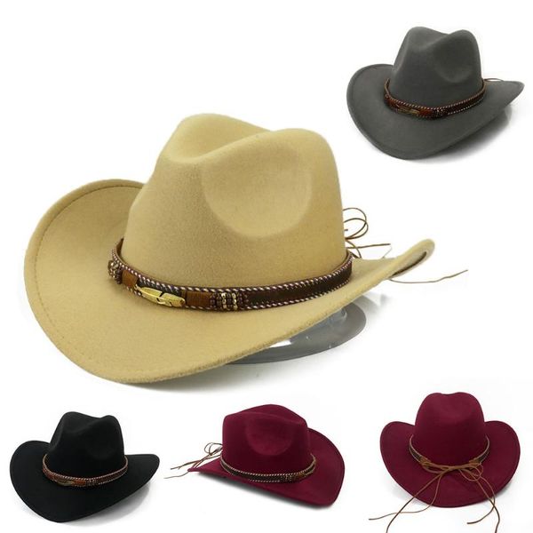 

wide brim hats fedora man's hat luxury woman western cowboy for gentleman dad cowgirl sombrero hombre man beret wool, Blue;gray