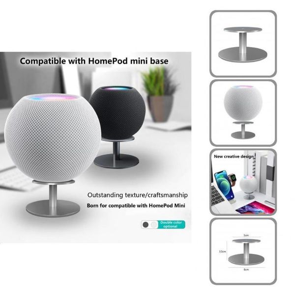 

cell phone mounts & holders anti-slip audio accessories aluminum alloy smart speaker stand for homepod mini