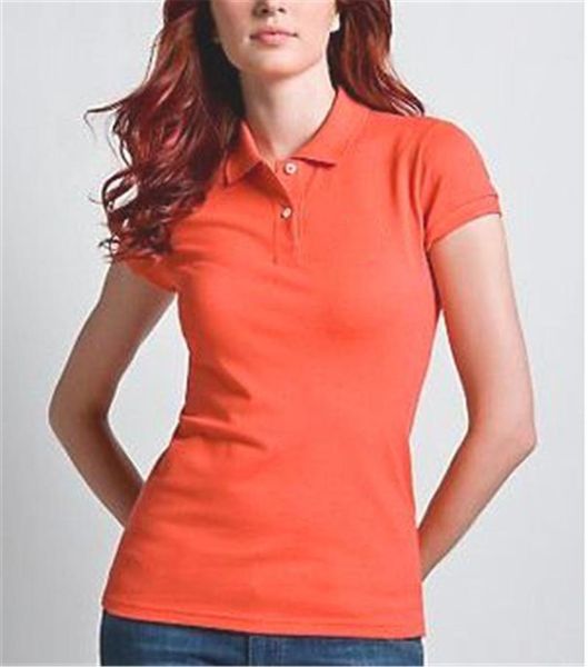 

women's polos hombre casual short sleeve shirt small big horse embroidered 100% cotton, White