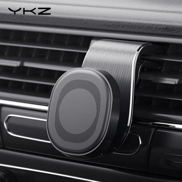 

cell phone mounts & holders ykz magnetic car holder for mobile universal magnet stand air vent mount gps