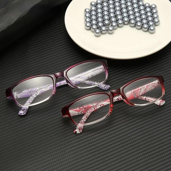 

sunglasses high-definition reading glasses fashion ultralight pc frames presbyopic vision care eyewear +1.00~4.00, White;black
