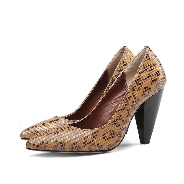 

sandals olomm fashions female high-heeled leather bombs pointed toe pumps charm apricot women's plus size 3-.5 2i7l, Black