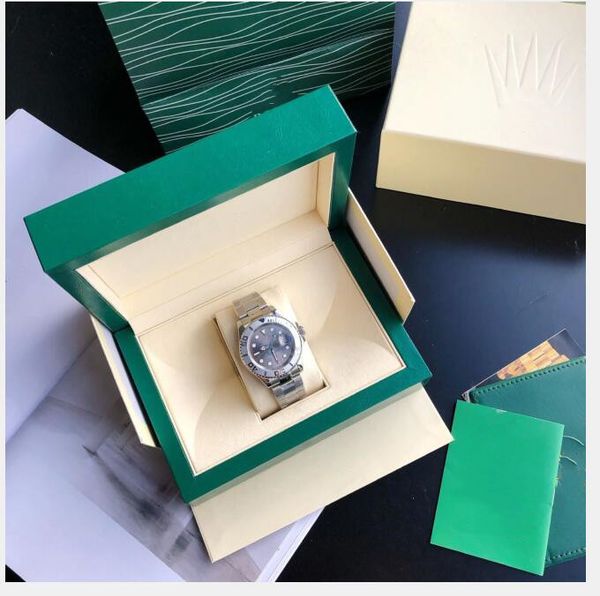 

2021 est men's watch 40mm silver dial master automatic mechanical sapphire glass classic model folding buckle clasp wristwatch, Slivery;brown