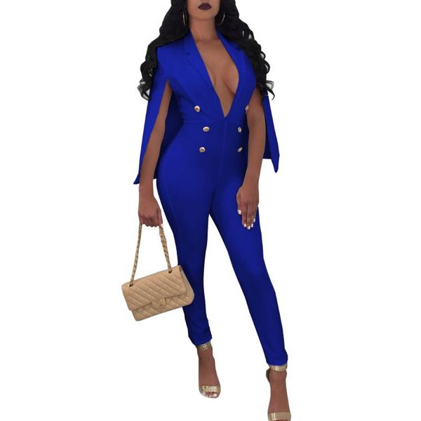 

women's jumpsuits & rompers long black womens jumpsuit winter autumn party pants body macacao feminino for women 2021 onesie, Black;white