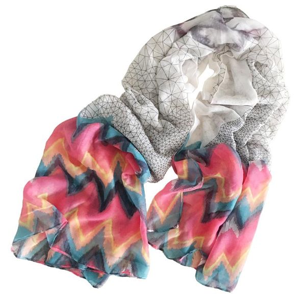 

scarves 2021 fashion spring lightweight women hip scarfs wolf animal print polyester long large warm gifts thin warps and beach shawls, Blue;gray