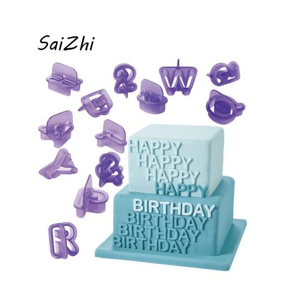 

cake tools tool english letters numbers symbols model biscuits decorating 40pcs/set