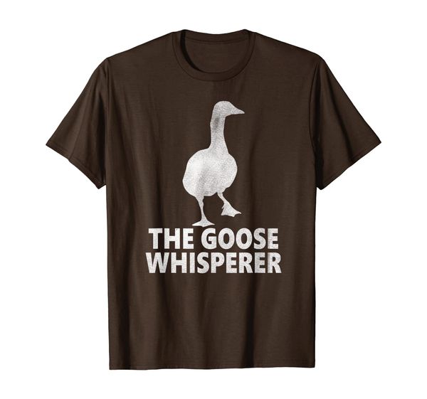 

the goose whisperer shirt - farmer goose t-shirt, White;black