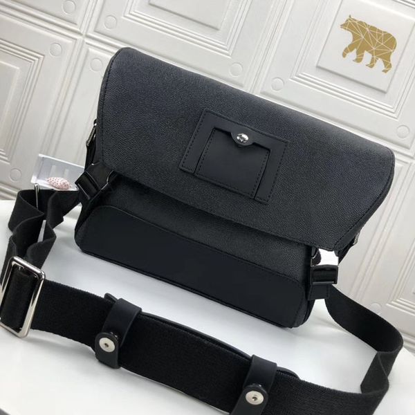 Lüks Tasarımcılar Messenger Çanta Erkek Kaplamalı Tuval Dosya Tutucu Evrak Çantası Yüksek Kaliteli Çanta Açık Günlük Depolama Hasp Crossbody Çanta Cüzdan