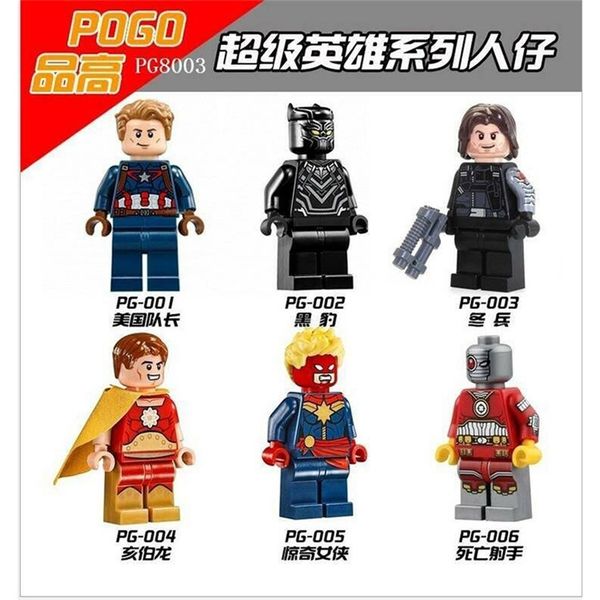 

pg8003 pingao superhero team leader america series human toy
