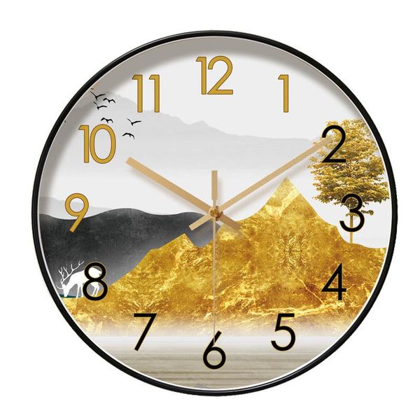 

classic clock simple nordic wall watch modern creative quartz clocks
