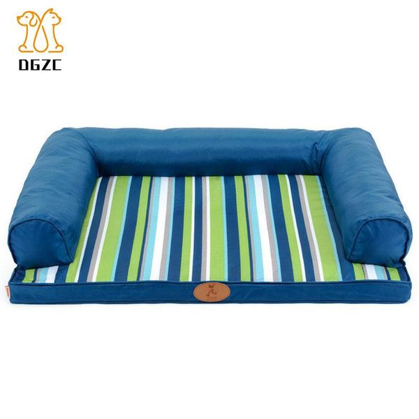 

large orthopedic pet sofa bed puppy memory foam mattress comfortable couch mat for pets with removable washable cover kennels & pens