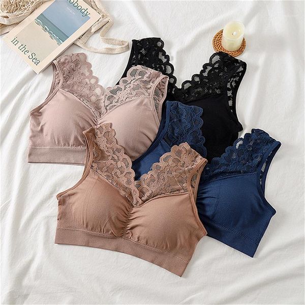 

yoga outfit women breathable fitness gym bra intimates push up sports bras lace for padded