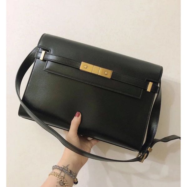 

70% off luxury handbag women's 2021 spring new box leather women's shoulder underarm bag 6715 rph3