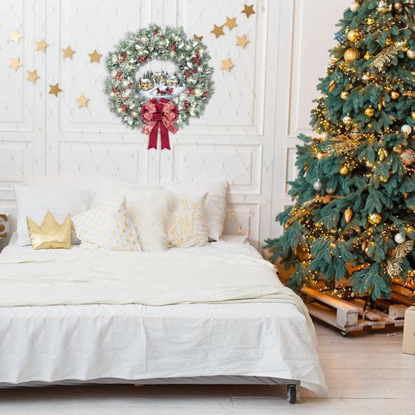 

window stickers christmas garland cartoon static moisture proof glass door holiday home decoration pre