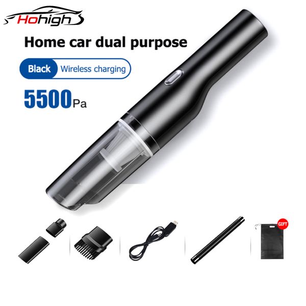 

portable wireless 120w high suction car auto interior multifunction 5500pa handheld vacuum cleaner