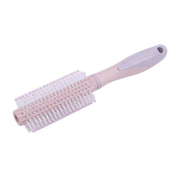 

hair brushes a multi-color wheat straw brush wavy beauty massage comb, Silver