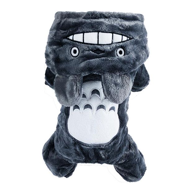 

dog apparel cartoon puppy pet hoodie jumpsuit autumn winter coat clothing jackets plush material super quality for dogs