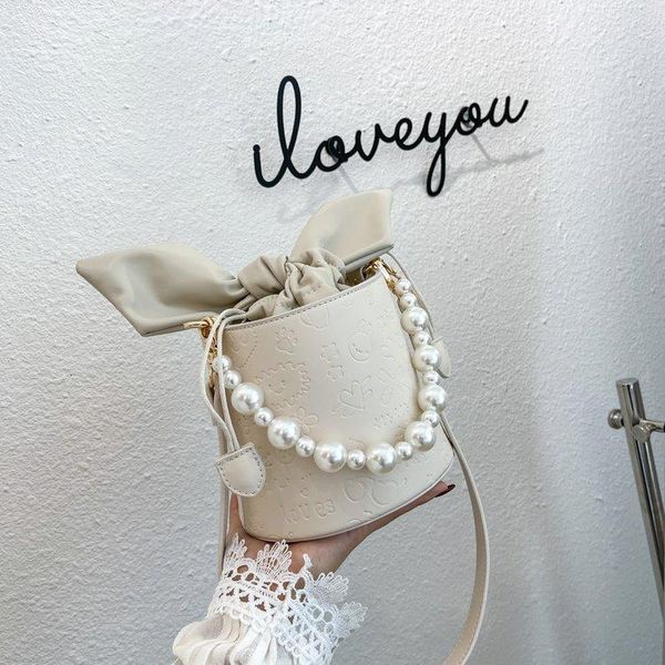 

cross body luxury handbag women shoulder bag bucket design hand bags for 2021 stone pattern crossbody femalse purse