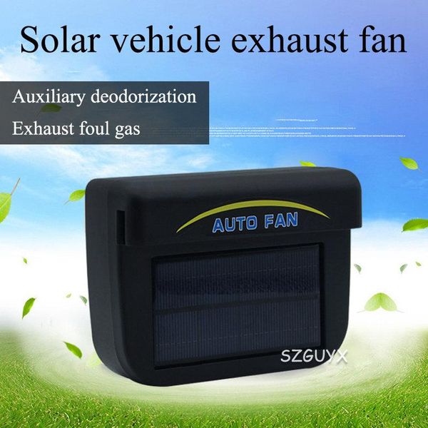 

electric fans solar car window fan ventilation cooling radiator automobile exhaust