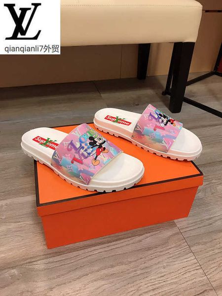 

luxury men sandals slippers slides sneakers loafers sandals designer c7q4, Black