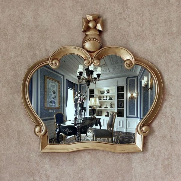 

mirrors crown mirror bathroom european-style wholesale beauty dressing