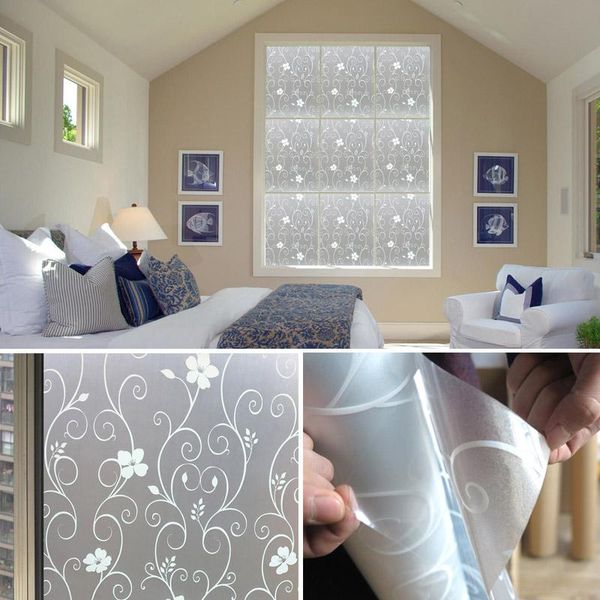 

window stickers sticker privacy protection self adhesive home decor glass for bathroom living room est